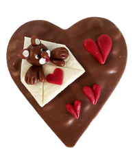 Schokoladenherzen Valentin